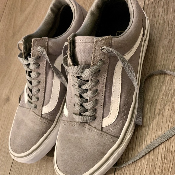 Vans Old Skool- Grey - Picture 1 of 3